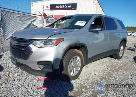 2021 Chevrolet Traverse Fwd Ls z USA, uszkodzony, nr VIN 1GNERFKW4MJ181031